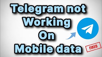 Telegram not working on Mobile data in iPhone: Fix