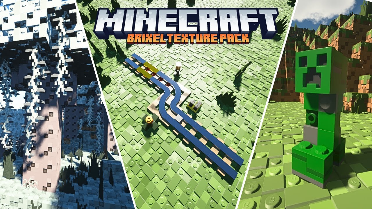 Brixel Texture Pack Showcase | Best LEGO-Style Resource Pack for ...