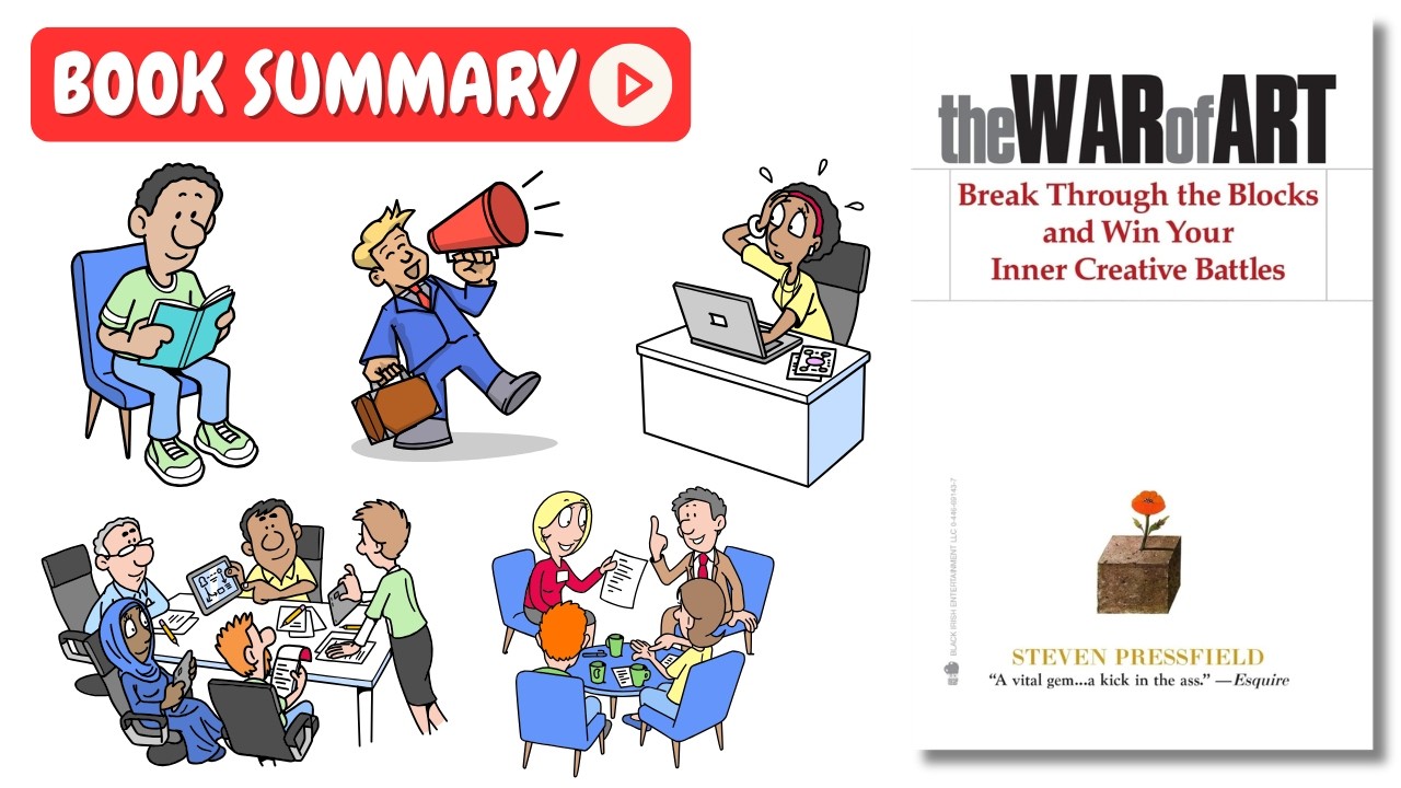 The War of Art by Steven Pressfield [Book Summary] | Key Lessons in Under 10 Minutes