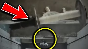 Worker DIDN’T SEE The Rotating Machine Spool… Then This Happened!