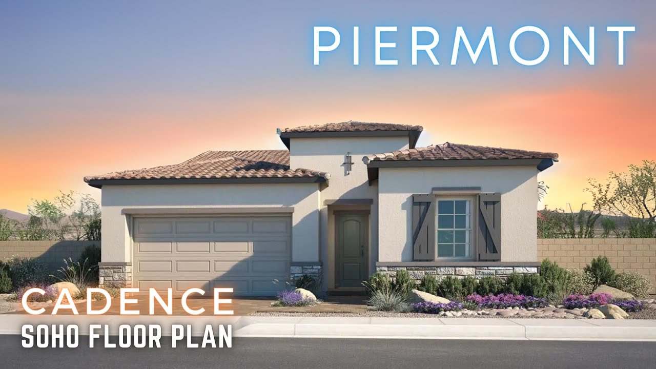 1Story Modern Homes for Sale at Piermont by Woodside Homes in Cadence
