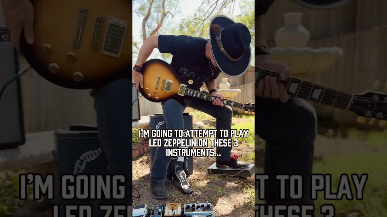 🎸 A Power Trio 3/1 🥁- Playin Whole Lotta Love by Led Zeppelin 