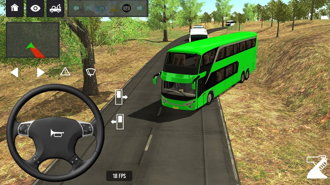 🤫😜Bus simulator indonesia ll🎮 new euro coach bus simulator indonesia ll 