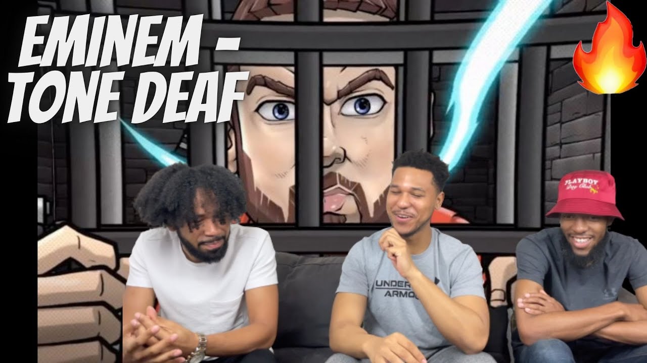 HE CANCELED!?! Eminem - Tone Deaf (Lyric Video) Reaction!!!