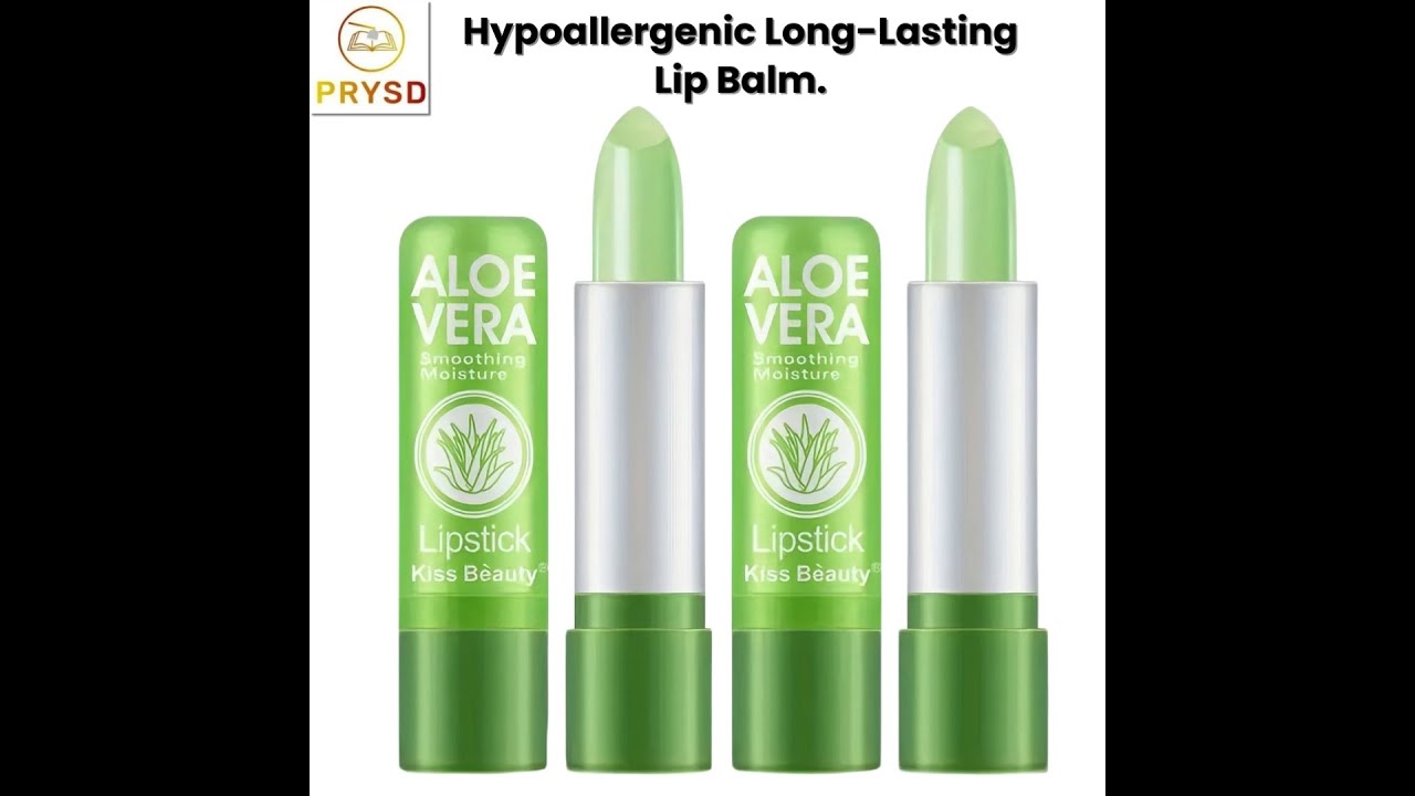 Hypoallergenic Long-Lasting Lip Balm  Natural Finish, Magic Color Adaptation for All Skins 