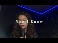 Now i know  kaleb j  cover by jurice benu 