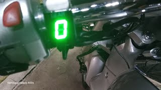 installing a gear indicator òn suzuki boulevard m109R #suzuki #m109r #suzukiboulevard