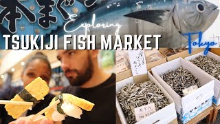Tsukiji Fish Market🐟| Tokyo Street Food| Is it the Best Sushi in Tokyo?