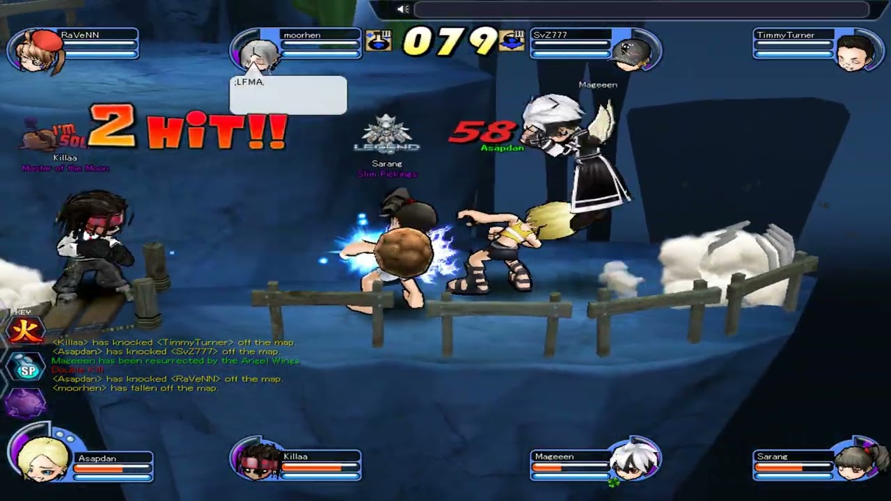 Rumble Fighter Unleashed - Moonlight Valley Bomb Advance Juggle?