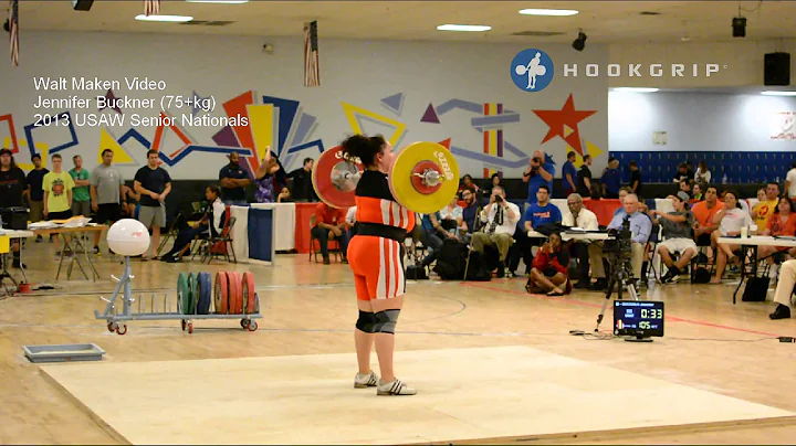 Jennifer Buckner (75+kg) 2013 Senior Nationals Att...