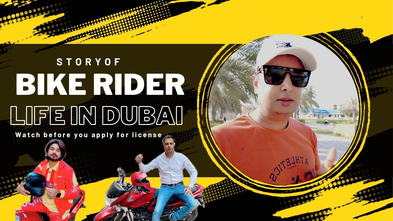 Dubai Bike Rider Life Dubai Bike Rider Jobs New Update 2022 YouTube