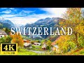 FLYING OVER SWITZERLAND (4K UHD) - Relaxing Music Along With Amazing Nature Videos - Relaxation Film