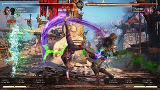 Sindel & Khameleon: 4 Kameo use Kombo