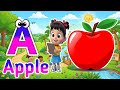 Phonics Song 2 with TWO Words in 3D - A For Airplane - ABC Alphabet Songs with Sounds for Children