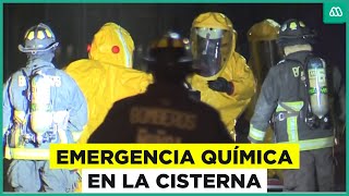 Más de mil evacuados: Emergencia química en La Cisterna por derrame de amoniaco