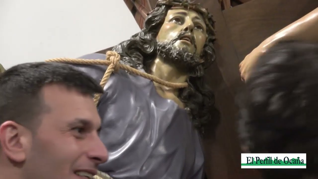 OCAÑA: SEMANA SANTA 2022, JUEVES SANTO, PROCESION DE PENITENCIA