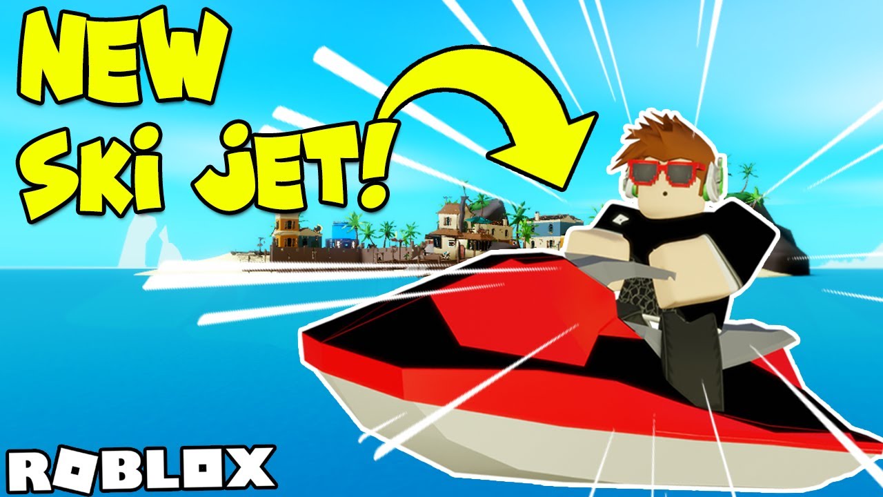 I Bought The New Overpowered Jetski In Fishing Simulator