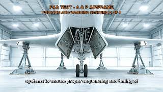 FAA TEST - A &amp; P AIRFRAME - POSITION AND WARNING SYSTEMS Q8958, Q8959, Q8960, Q8961, Q8962 (5-6)
