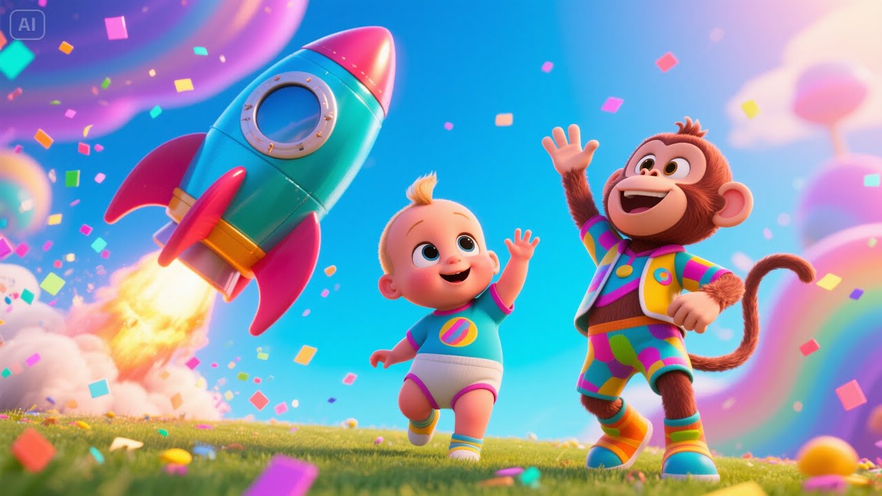 Rocket Banana Zoom! – A Fruit-Fueled Space Journey!