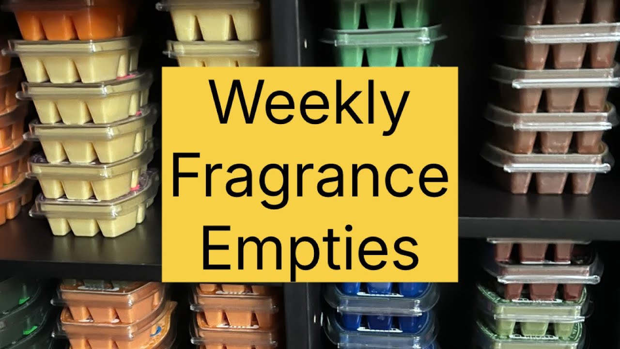 Еженедельные пустые флаконы для духов и то, что я подогревала