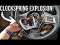 Project 2014 Forester: Fix Horn, Steering Wheel Controls, Etc. Easy DIY Clock Spring Replacement!