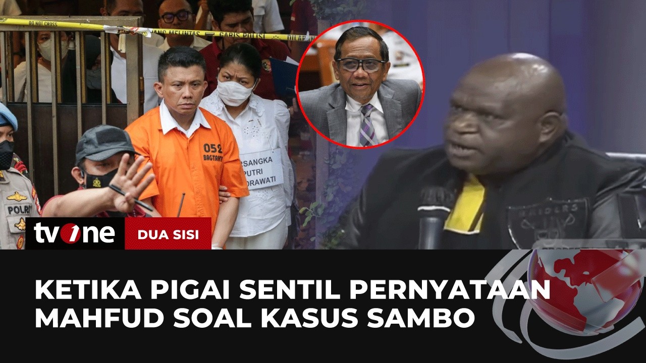 Tanggapi Kasus Polisi Tembak Polisi, Natalius Pigai Sindir Pernyataan Mahfud MD | tvOne