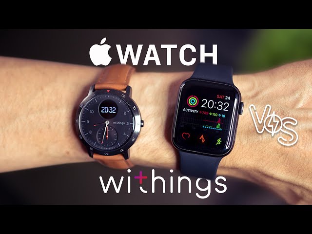 Civiel Vooruitgang Skalk I Was Wrong... Apple Watch vs Withings Steel HR - YouTube