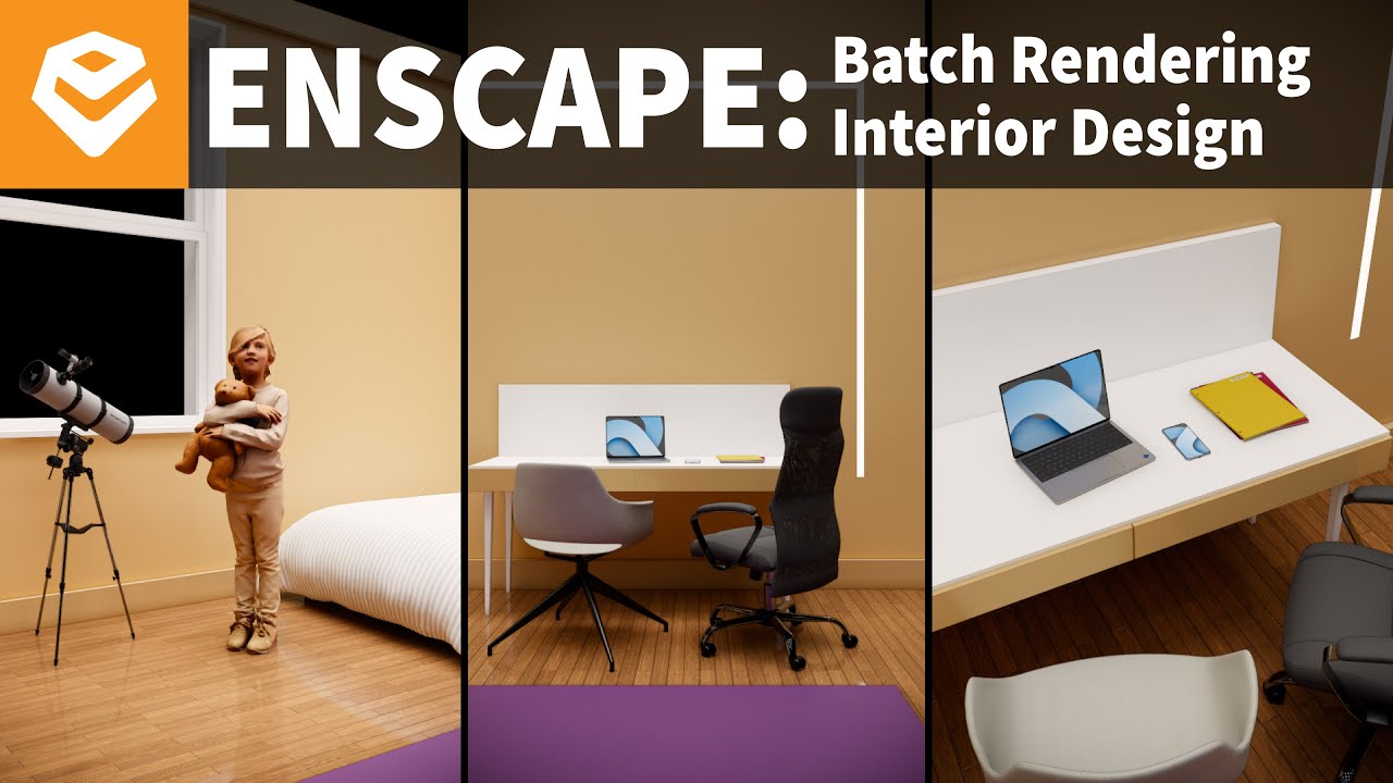 Enscape For SketchUp: Batch Rendering In Enscape 3.5.6 - YouTube