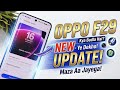 OPPO F29 New Software Update | Oppo F29 New Update Hidden Feature | How To Install..?