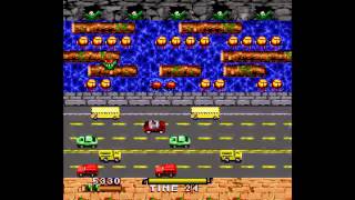 Frogger ... (SNES) 60fps Gameplay