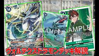 デジカ】ヴォルテクスドラモンデッキ解説【デジモンカードゲーム