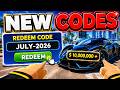 NEW CODES FOR DRIVING EMPIRE 2026 JULY 😱 FREE MONEY & ALL CARS! WORKING ROBLOX DRIVING EMPIRE CODES