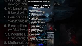Unerklärliche Naturphänomene 😲✨ Unheimlicher als jeder Science-Fiction-Film!