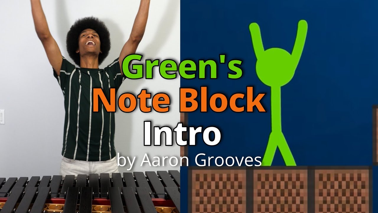 Note Block Battle - Animation vs. Minecraft Shorts Ep 16 (Music by  AaronGrooves), Note Block Battle - Animation vs. Minecraft Shorts Ep 16 ( Music by AaronGrooves), By Stickman