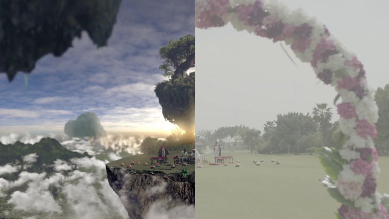 floating island VFX BREAKDOWN - YouTube
