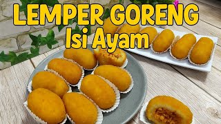 Lemper Goreng Isi Ayam, Garing di Luar Gurih di Dalam