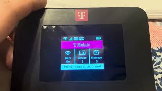 How to use T-Mobile P10M hotspot