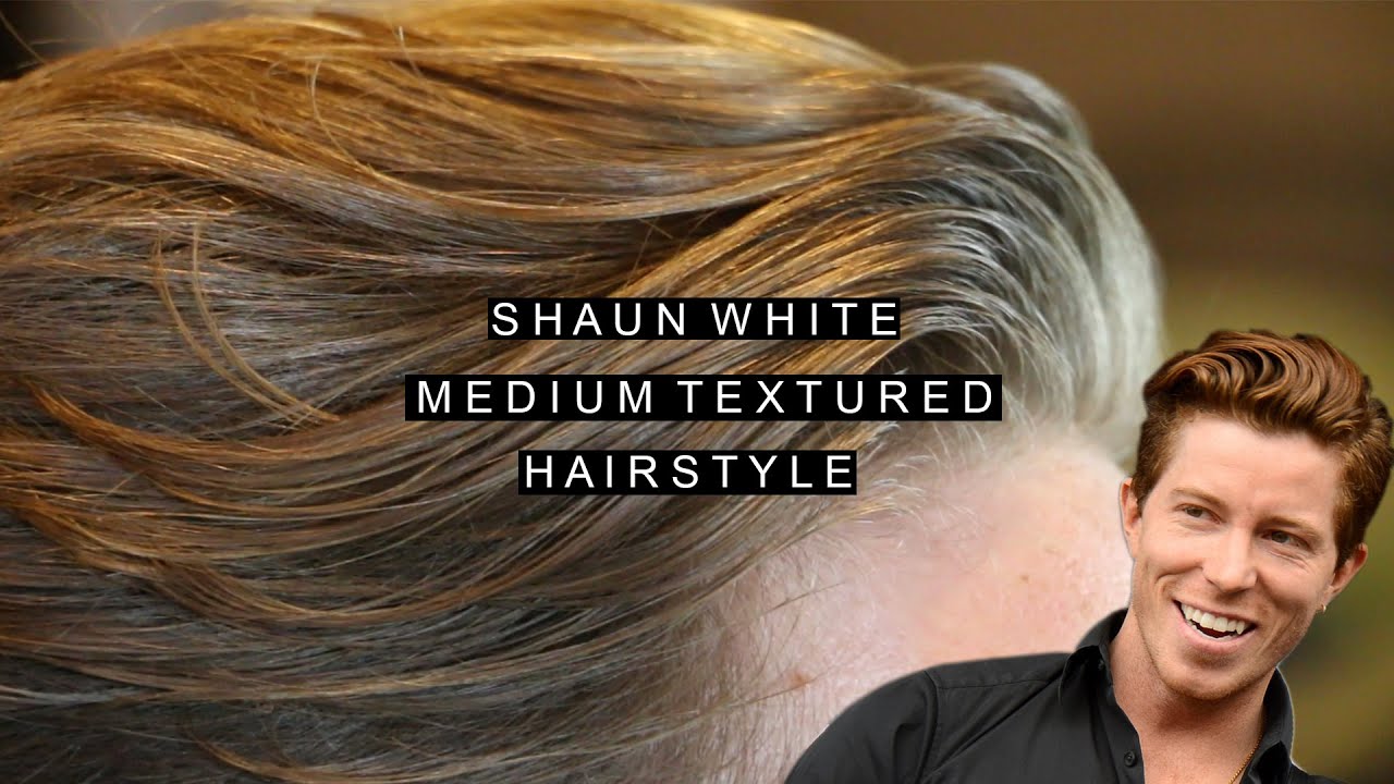 Shaun White Hair  Medium Hairstyle for Men  Easy 
