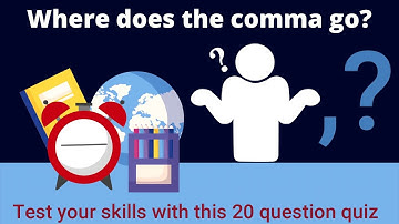 COMMA QUIZ: Can You Pass This 20-Question Punctuation Challenge? (ESL Friendly!)