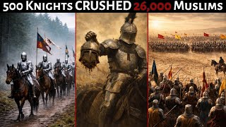 When 500 Knights CRUSHED 26,000 Muslims In One Day - The Battle That Saved Europe