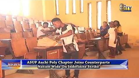 ASUP Auchi Polytechnic Chapt. Joins Counterparts Nationwide On Indefinite Strike