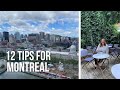 12 TIPS FOR MONTREAL | What to Know Before Visiting Montreal, Quebec 2022