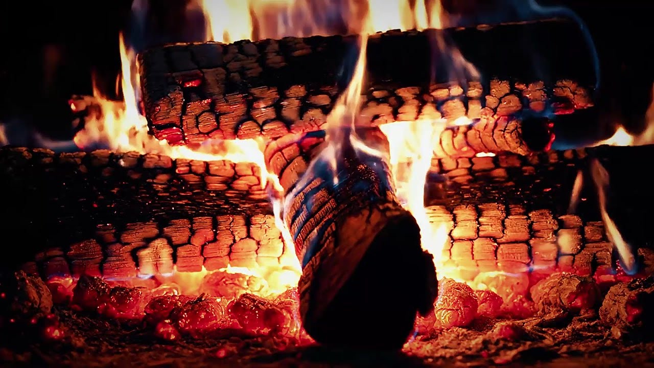 🔴LIVE: Insomnia Relief Fireplace – Gentle Crackles