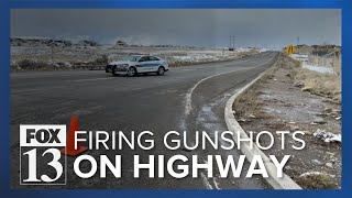 Driver arrested for shooting gun out window, leading police on high-speed chase in West Valley City