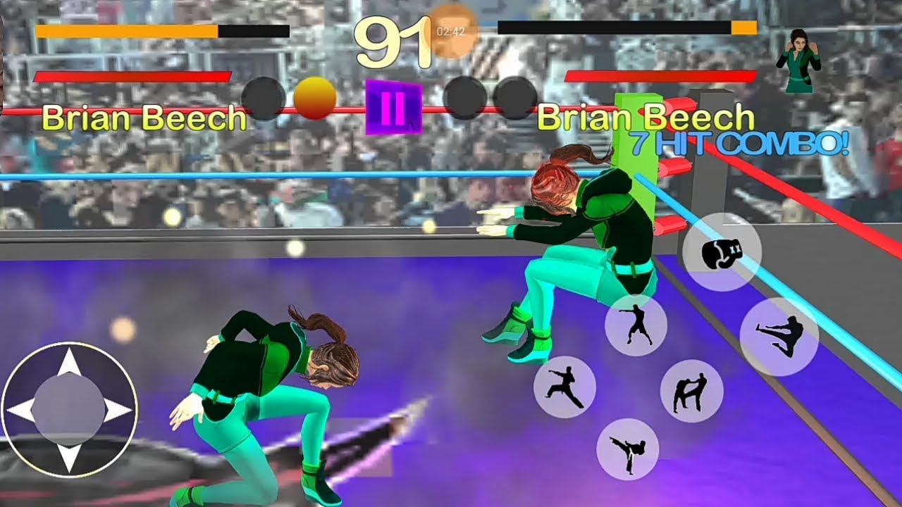 WOMEN WRESTLING RING BATTLE ULTIMATE ACTION PACK BY MIGANE LATEST WOMEN WRESTLING GAMES