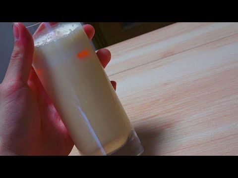 【飲むバニラアイス】本格ミルクセーキの作り方＜簡単レシピ（卵黄＆ミキサー使用）＞｟Lait frappé / Milk shake｠