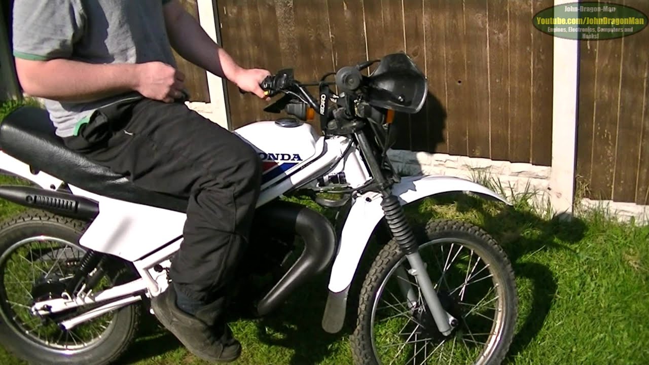 Restored Honda MT-50 first time ride after 5 years - YouTube