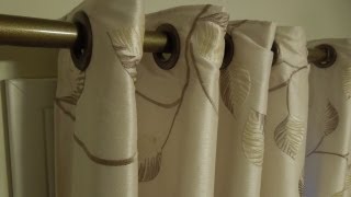 Sewing: Grommets Snaps for Drapery/Curtains Tutorial