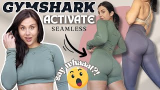 DO WE LOVE OR HATE THE ACTIVATE? GYMSHARK ACTIVATE SEAMLESS SCRUNCH LEGGINGS TRY ON HAUL REVIEW