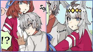 Oguri Cap Won't Let Anyone Steal Trainer's Heart! | Umamusume Comic